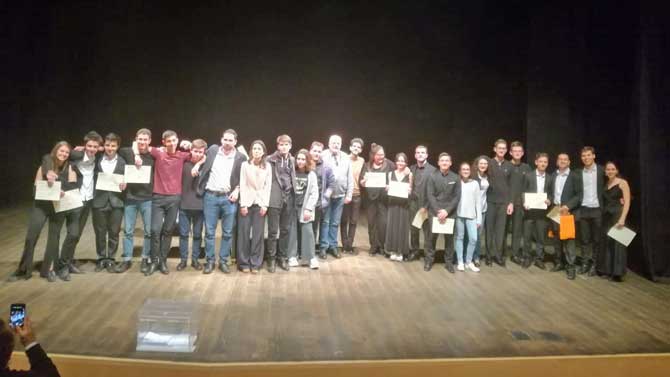 Premiados en el X Concurso de Música de Cámara Ciudad de Ávila.