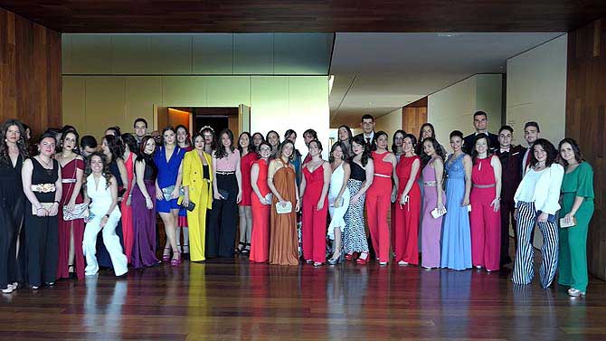 Integrantes de la nueva promoción de Enfermería de Ávila.