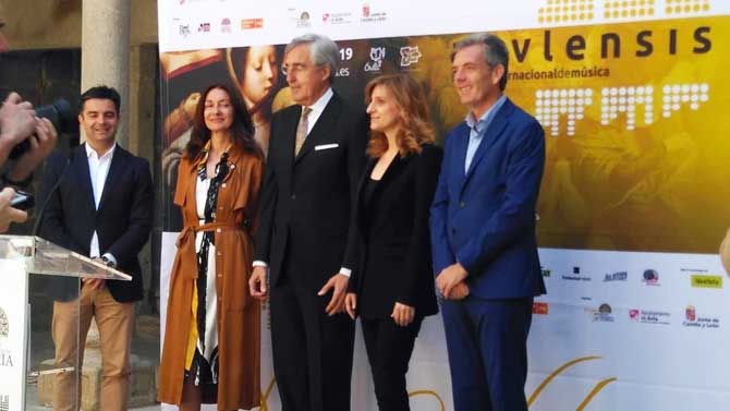 Presentación del Festival Internacional de Música Abvlensis.