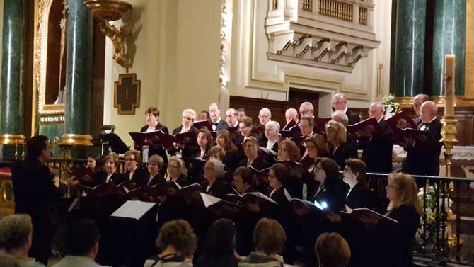 Camerata Abulense en la iglesia de San Ginés.