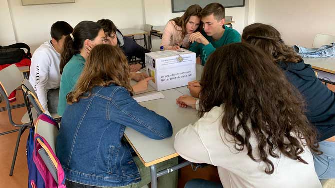 XII Olimpiadas de Matemáticas en Ávila.