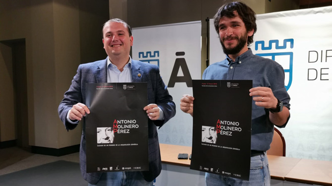 Presentaci&oacute;n de la exposici&oacute;n dedicada a Antonio Molinero.