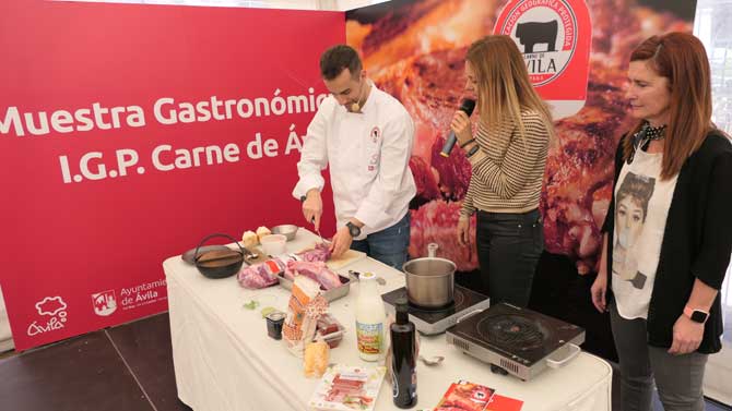II Muestra Gastron&oacute;mica Carne de &Aacute;vila.