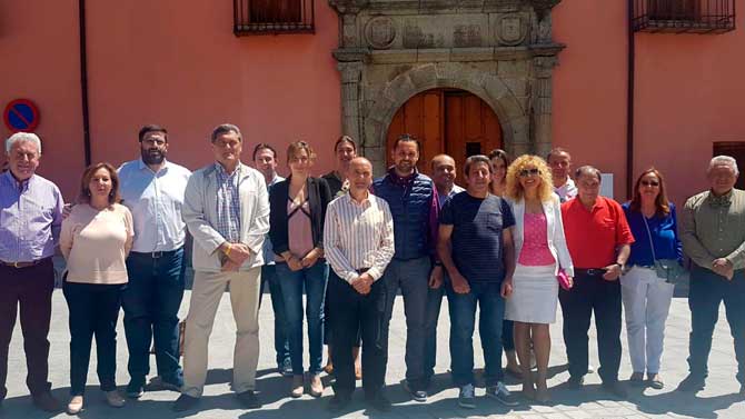 Presentación de la candidatura de Por Ávila en Mombeltrán.