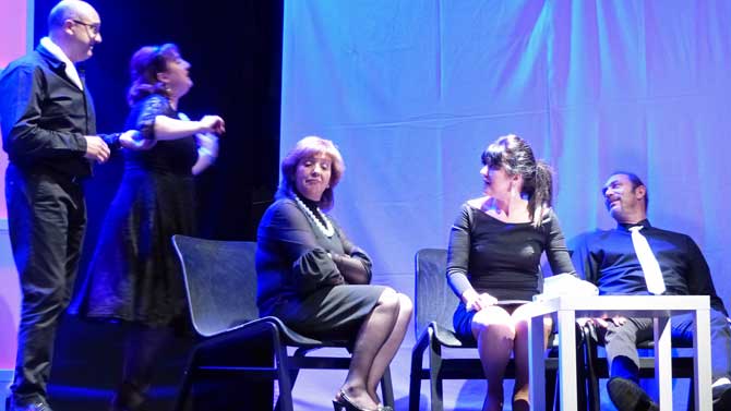 ‘Cuñada viene de cuña’, por la Compañía Lagasca, abrió el certamen de El Barco de Ávila.