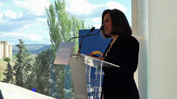 Sánchez-Reyes en mitin central del PP.