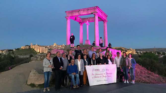 Día Internacional de la Fibomialgia en los Cuatro Postes.