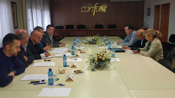 Reunión entre Confae y Ávila Libre de Peajes.