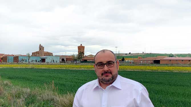 Gerardo Antonio Gallego, candidato del PSOE en Sanchidrián.