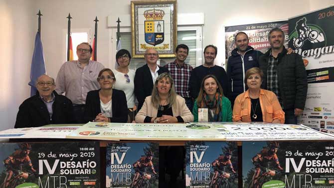 Presentación del Desafío Solidario MTB Mengamuñoz el 26 de abril.