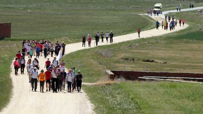 Ruta teresiana entre Papatrigo y Rivilla de Barajas.