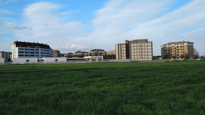 Vista del sureste de la capital abulense esta semana.