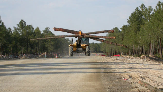Obras de la urbanizaci&oacute;n de Villanueva de G&oacute;mez.
