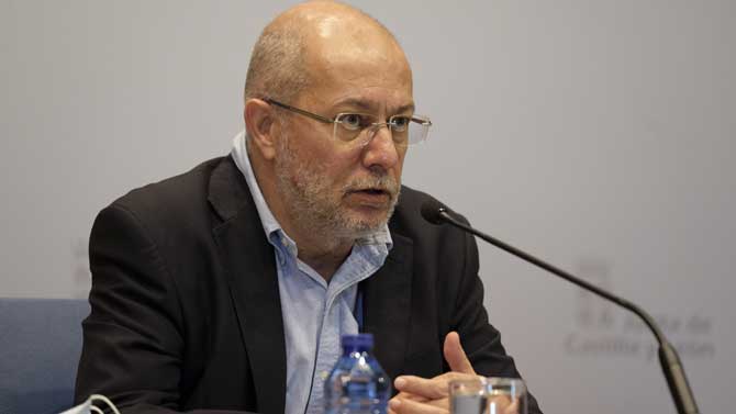 Francisco igea tras el Consejo de Gobierno de la Junta.