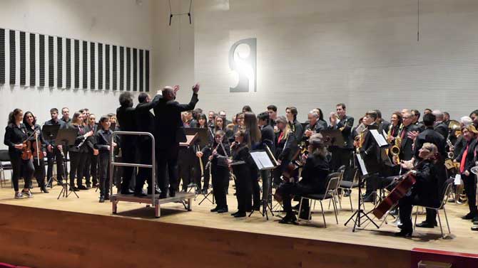 Imagen de archivo de un concierto en el Conseervatorio de Ávila.