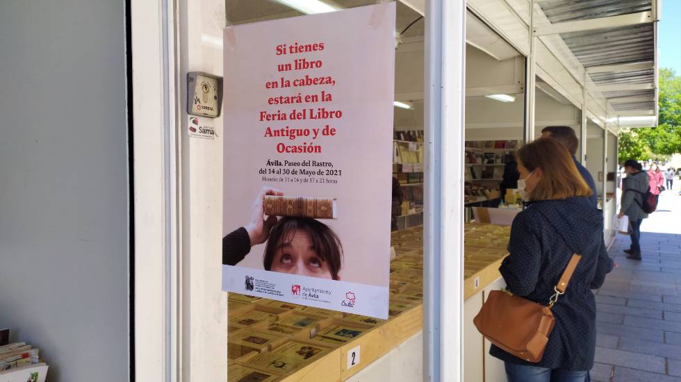 Feria del Libro Antiguo y de Ocasión de Ávila.