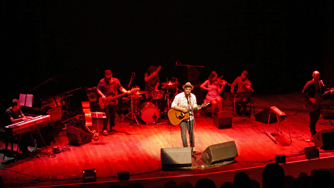 Marazu en un concierto en Ávila en 2015.