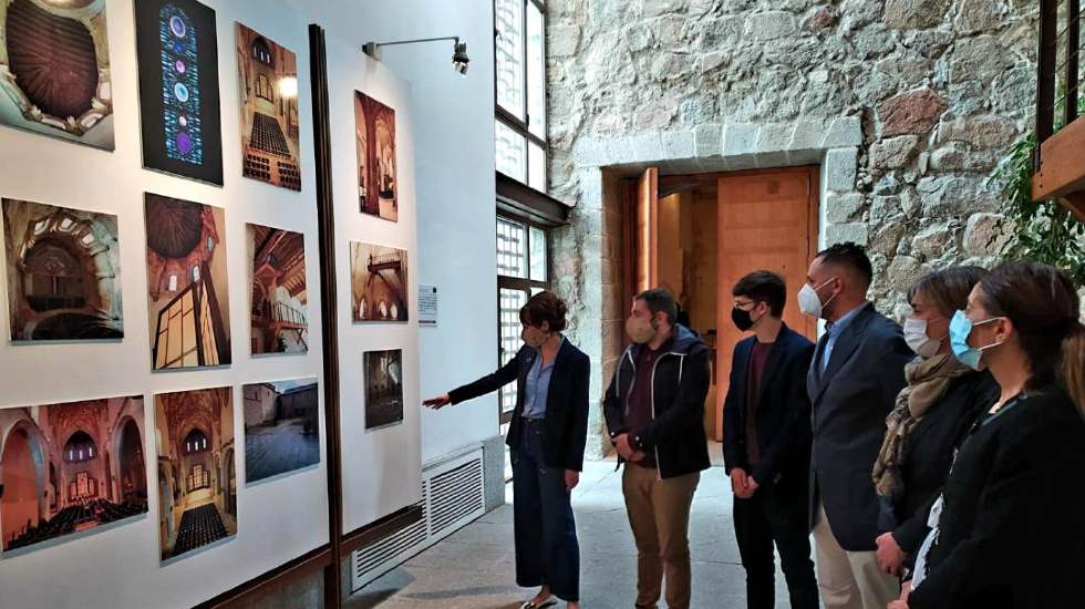 Exposición sobre la rehabilitación de San Francisco.