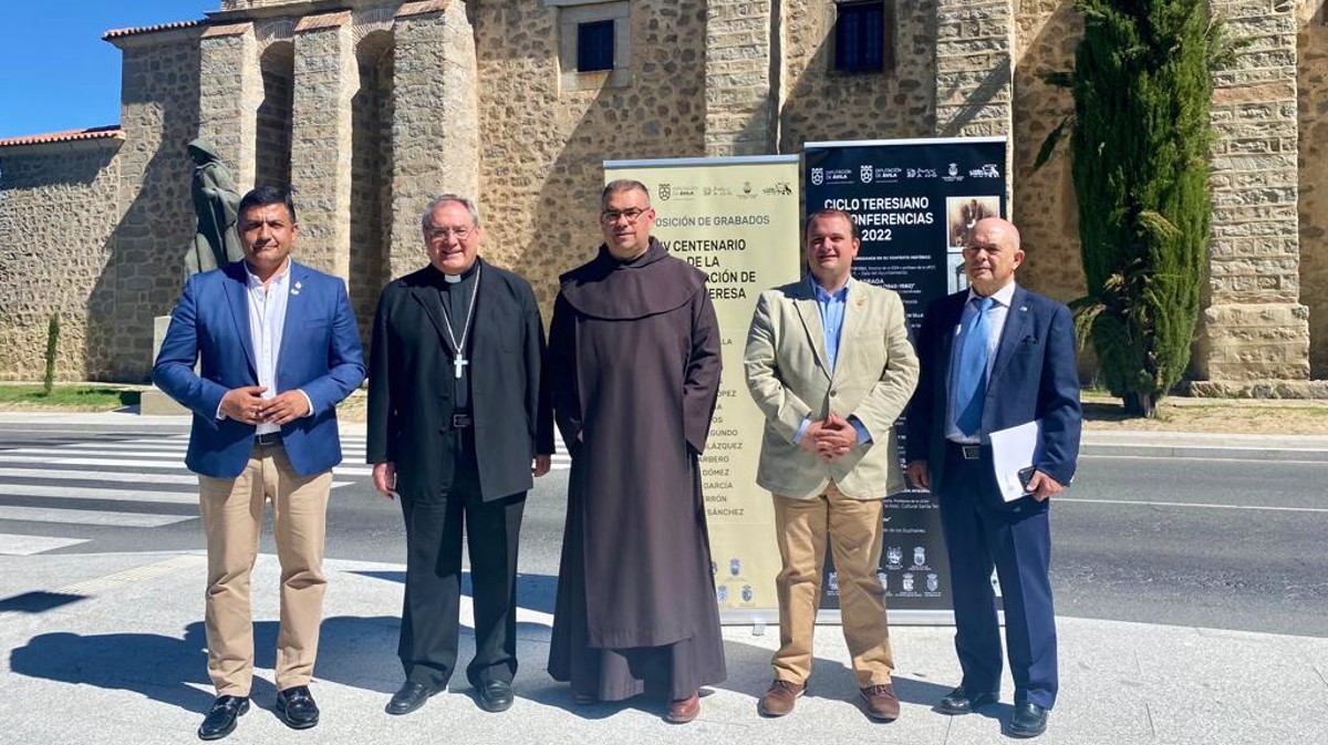 Presentación de actividades del año jubilar de  la Diputación de Ávila.