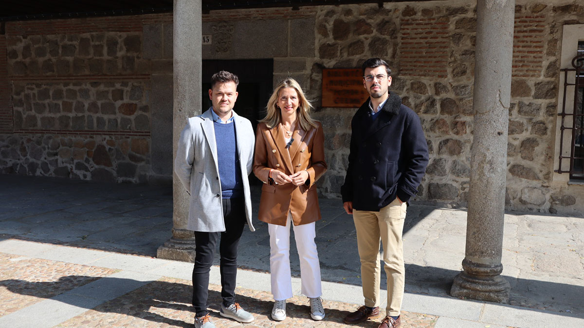 Borja Martín, Alicia Garcia y Héctor Zapatera, candidatos al AYuntamiento de Ávila por el PP
