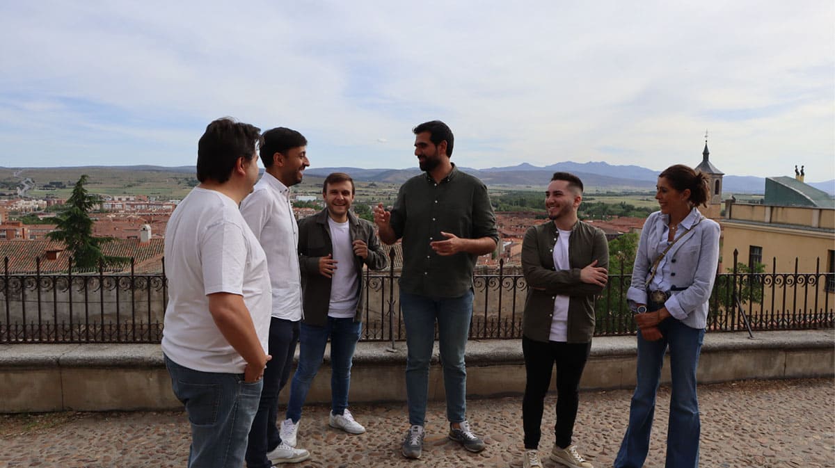 Miembros de Juventudes Socialistas