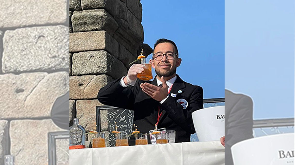 Héctor Gimeno, mejor coctelero de Castilla y León