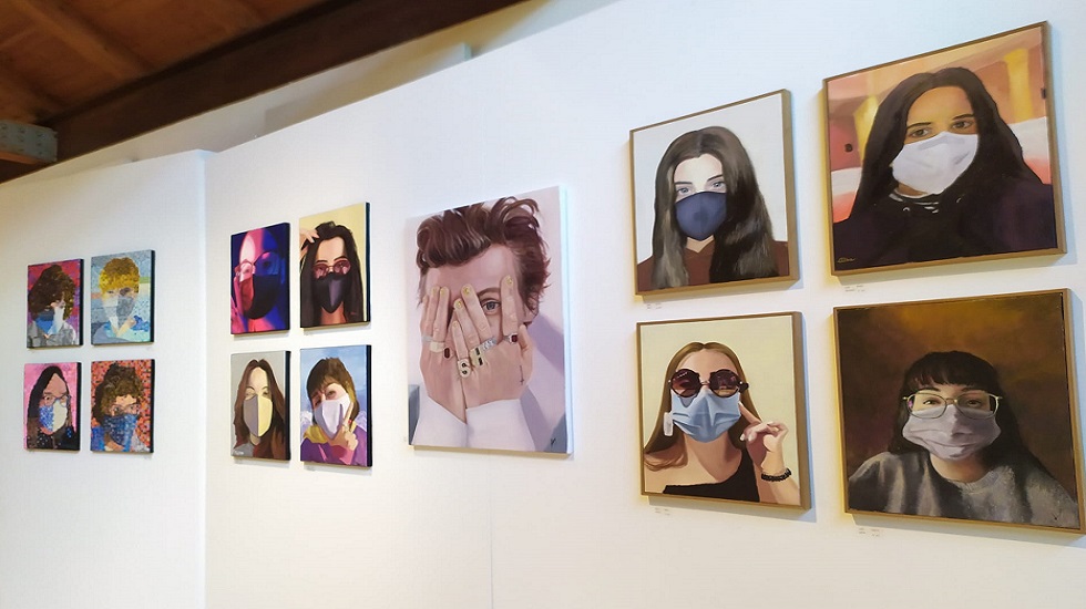 Exposición de alumnos de la Escuela Municipal de Arte en 2022.