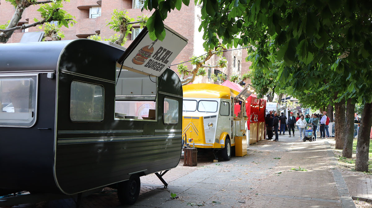 Food trucks en Ávila en 2023.