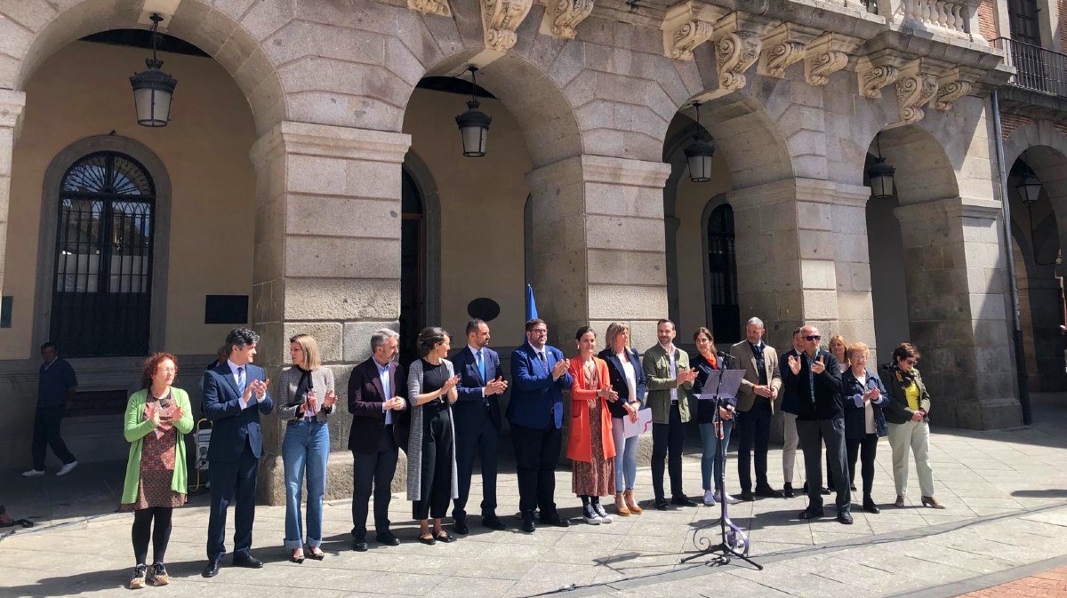 Conmemoración del Día de Europa en Ávila.