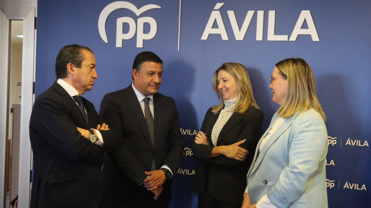 Los populares Vidal Galicia, Carlos García, Alicia García y Piedad Sánchez