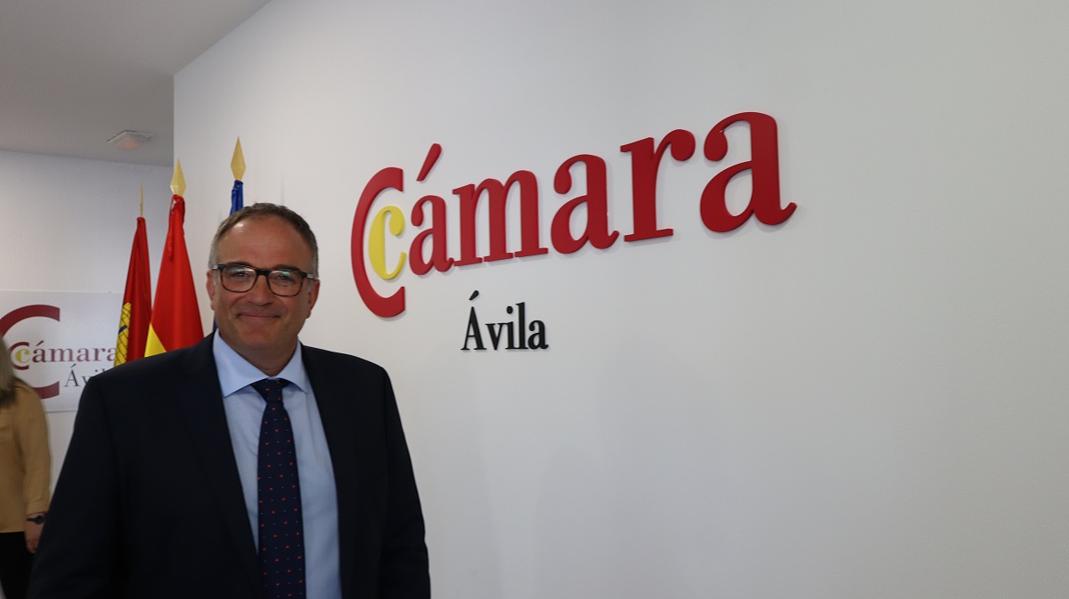 Alberto Pascual, presidente de la C&aacute;mara de Comercio de &Aacute;vila.