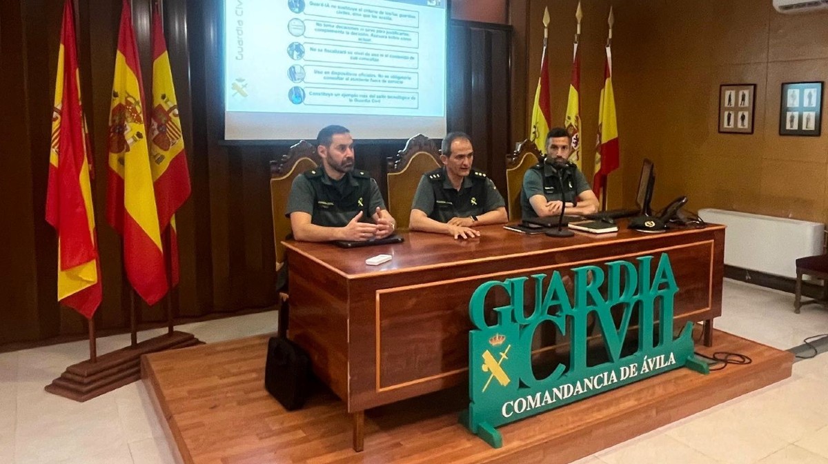 Presentaci&oacute;n del asistente con IA para patrullas de la Guardia Civil.
