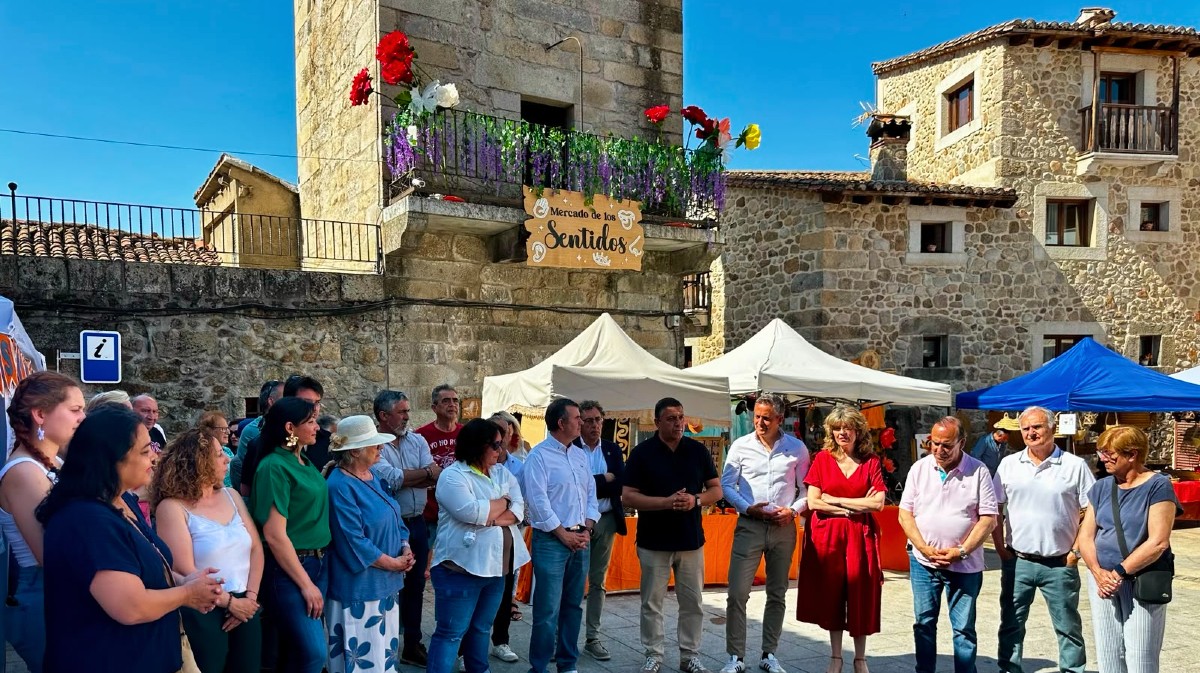 Mercado de los Sentidos en Piedralaves.
