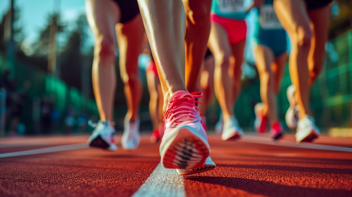 Imagen de archivo de una prueba de atletismo.