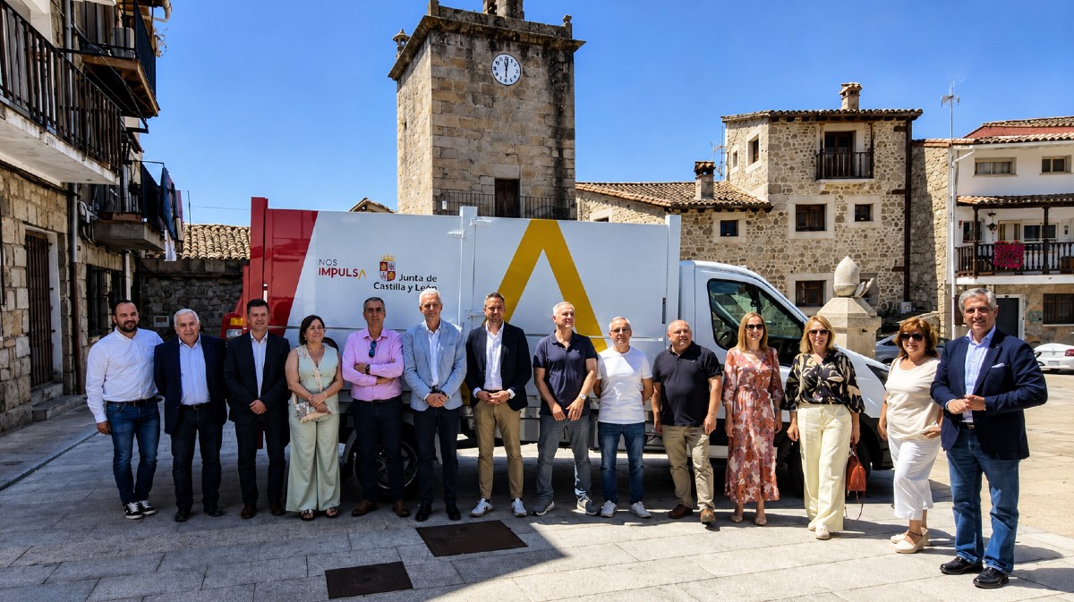 Camión de recogida de enseres para la Mancomunidad Alto Tiétar
