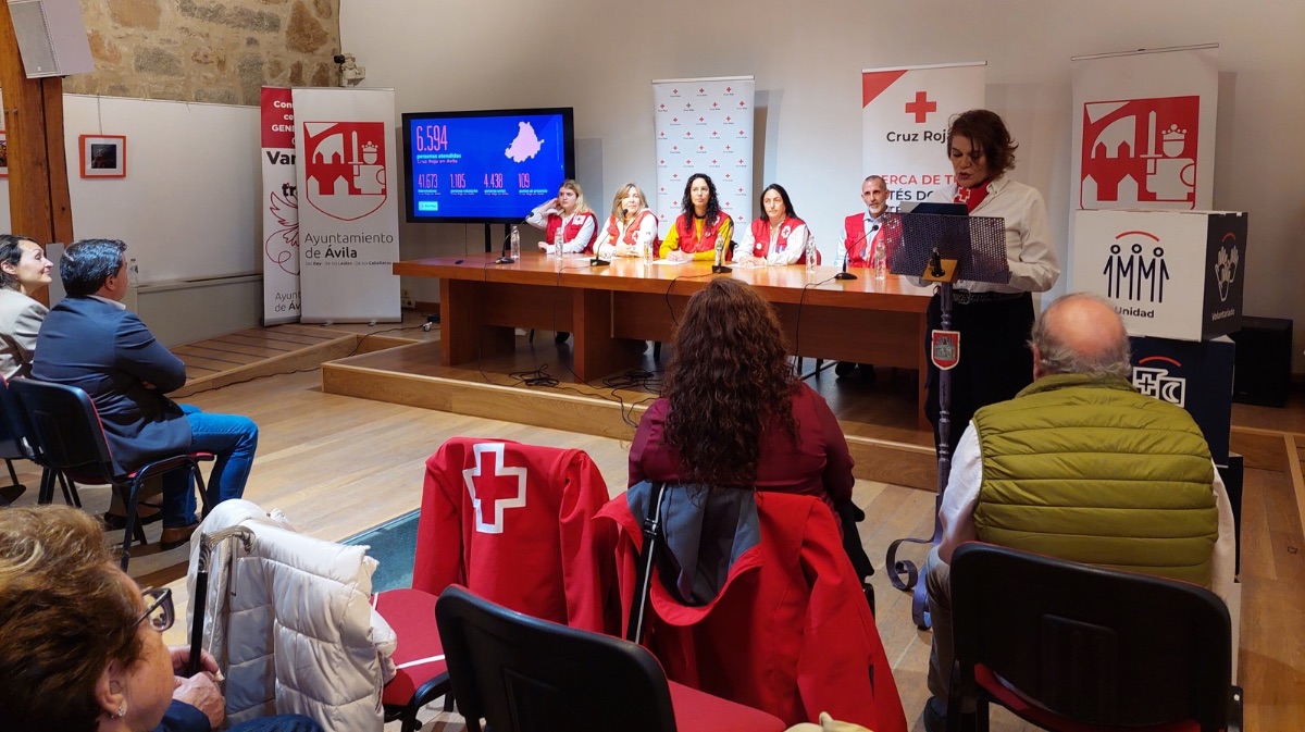 Cruz Roja &Aacute;vila hace balance de su 2025