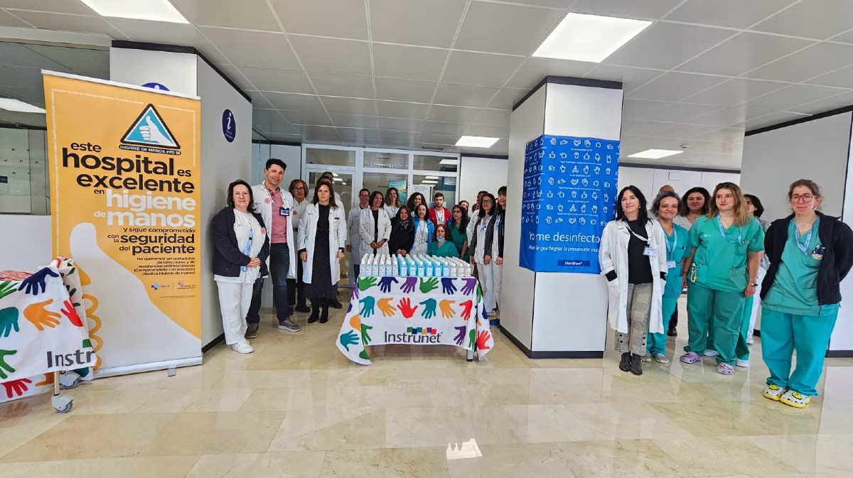 D&iacute;a Mundial de la Higiene de Manos en el Hospital de Sonsoles.