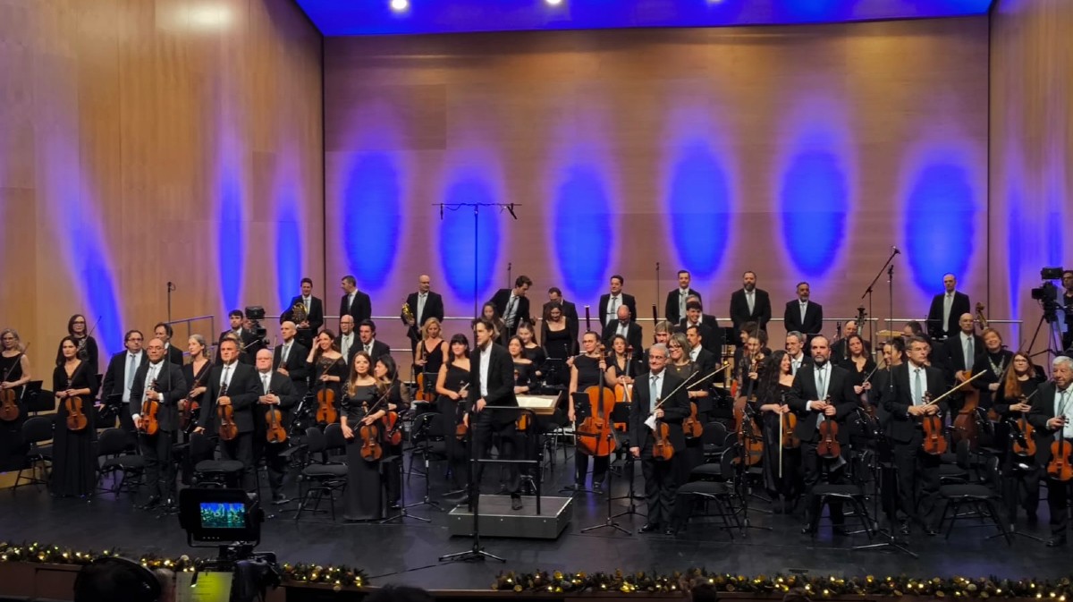 Orquesta y Coro de RTVE en &Aacute;vila en diciembre.