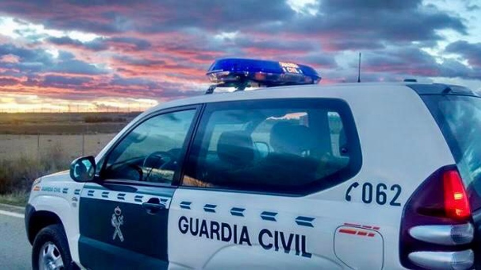 Veh&iacute;culo patrulla de la Guardia Civil.