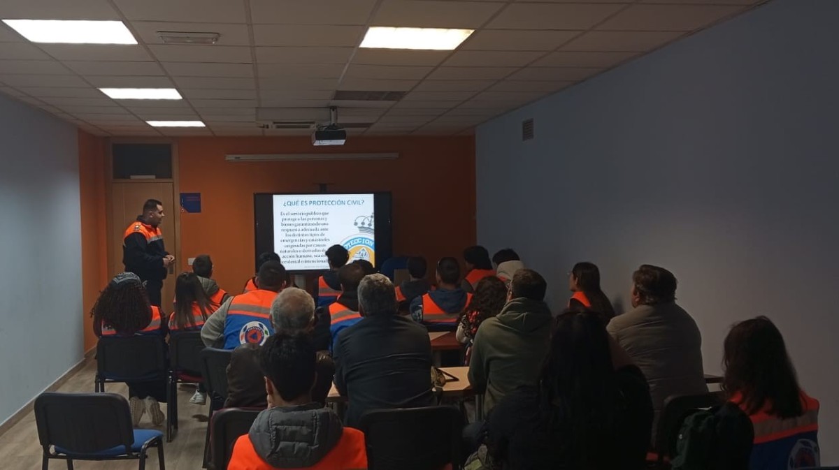 Delegaci&oacute;n del Agrupamiento de Escolas de Carregal do Sal, de Portugal, en &Aacute;vila.