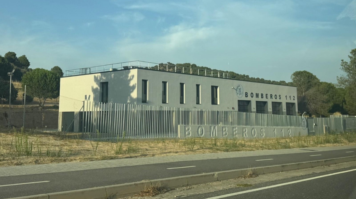 Parque comarcal de bomberos de Cebreros.