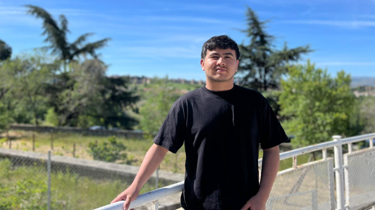 Luis Toscano, estudiante de la Universidad Cat&oacute;lica de &Aacute;vila y desarrollador de la aplicaci&oacute;n 'B-Ride'.