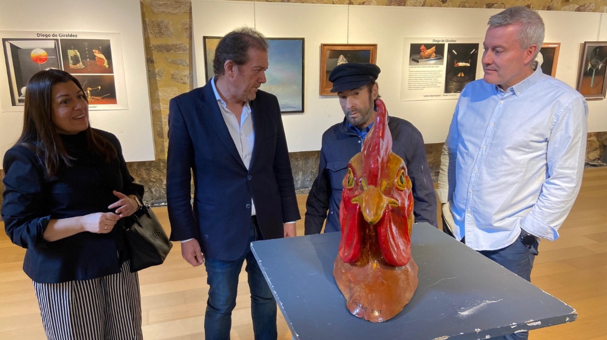FOTOS | Color, volumen y luz dialogan en la nueva muestra de Diego de Giráldez