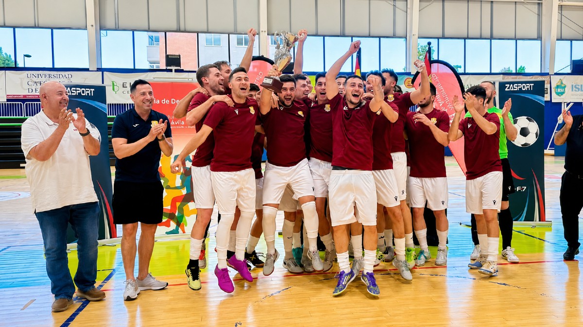 Valladolid se proclama campeona de las selecciones provinciales de f&uacute;tbol sala.
