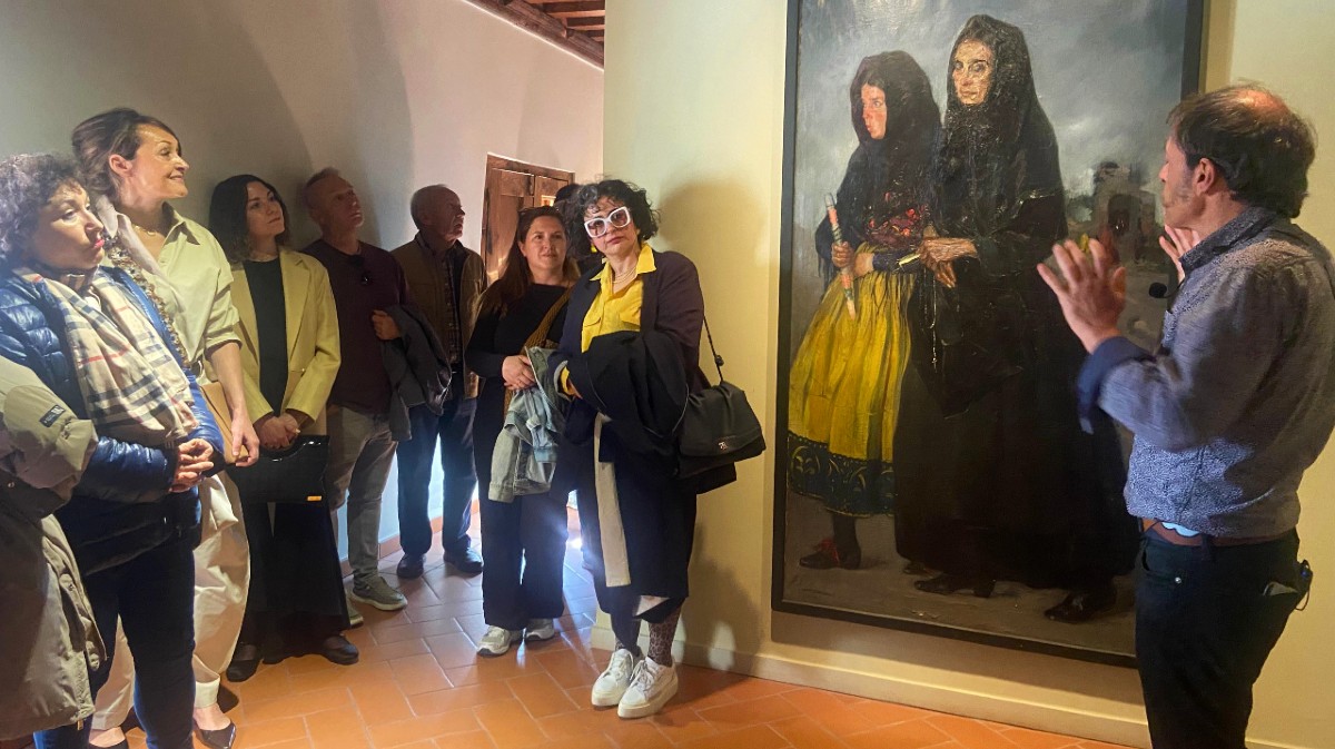 Visita a la coleccion Caprotti en el palacio Superunda.