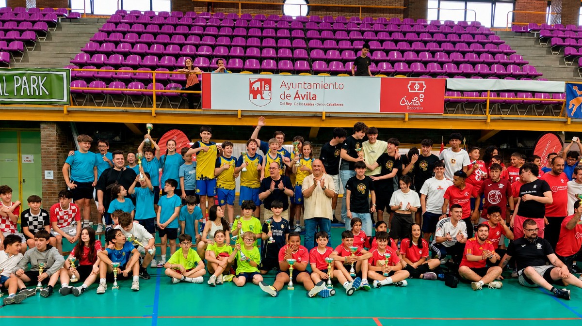 Final de los Juegos Escolares por equipos.