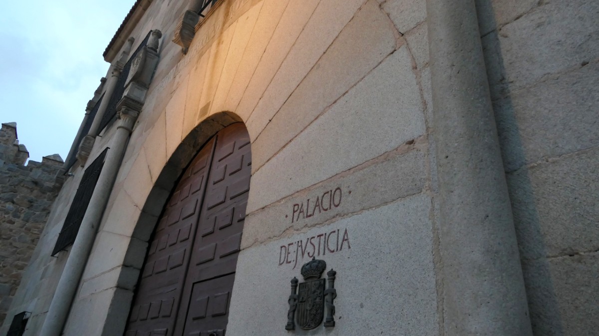Audiencia Provincial de &Aacute;vila.