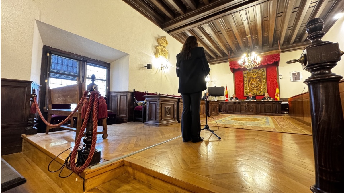 La condenada en la Audiencia Provincial de &Aacute;vila