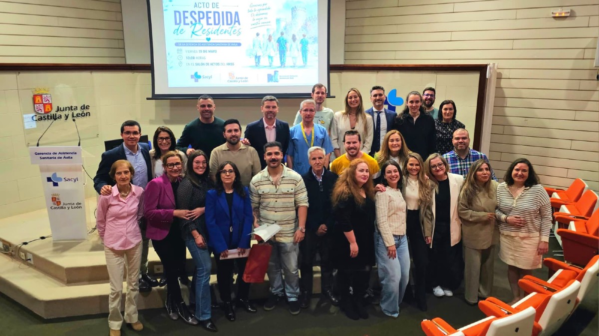 Despedida a los 23 residentes tras finalizar su formación especializada