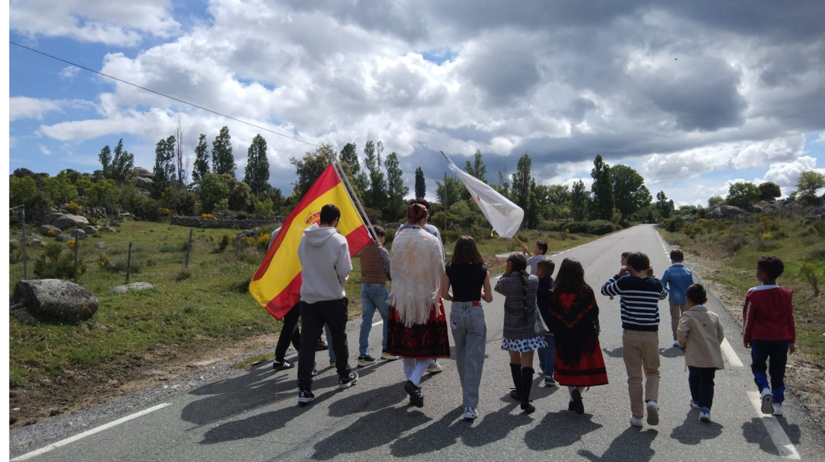 Fiesta de la Inmaculada en Gallegos de Altamiros.
